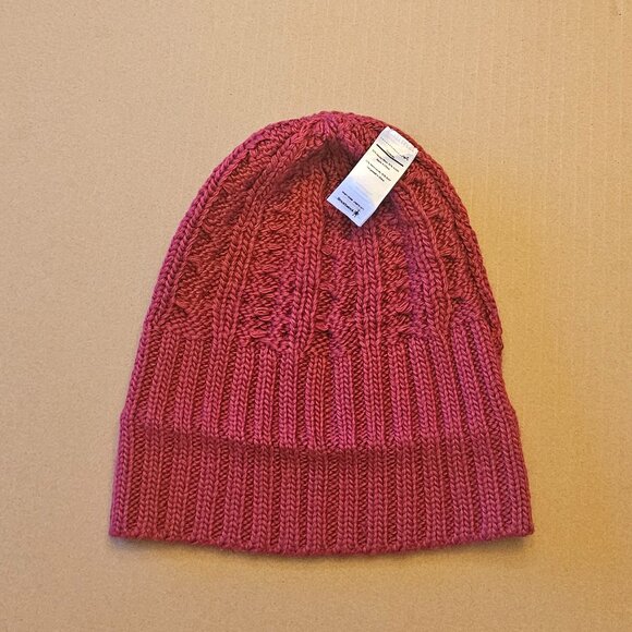 Smartwool beanie wool/acrylic blend dark pink - Picture 5 of 6